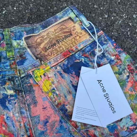 Acne Studios Wide-Leg Jeans - Picture 3 of 5